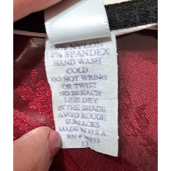 VTG NWOT Jones New York Floral High-Waisted Bikini Top Sz 12 Bottom Sz 10 READ - Picture 10 of 11